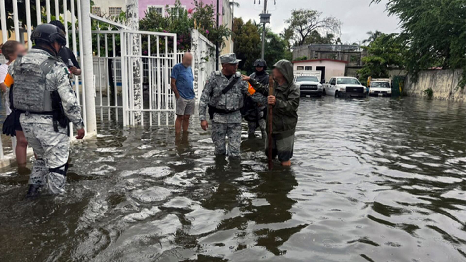 La guardia Nacional activa plan tras desplazamiento de Dalila.Créditos: Gobierno de México.