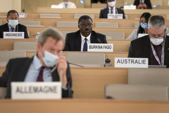 Delegado de Burkina Faso da