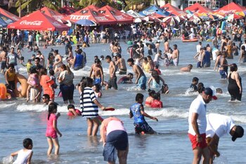 En las playas de Arroyo