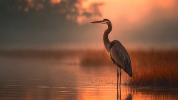 atmósfera dorada, fenómeno solar, aves migratorias, comportamiento natural, paisaje etéreo, serenidad, horizonte luminoso, eclipse total, observación científica, vuelo - (Imagen Ilustrativa Infobae)