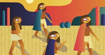 Los mexicas fueron guiados por