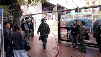 Incendio en la Facultad de Sociales de la UBA