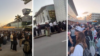 Evacuaron el Aeropuerto Internacional de