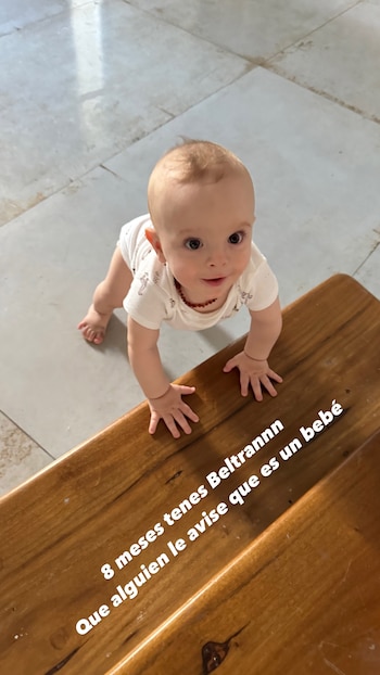 Con tan solo 8 meses,