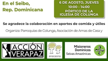 Este jueves arranca una campaña de mercadillos solidarios para construir viviendas en El Seibo