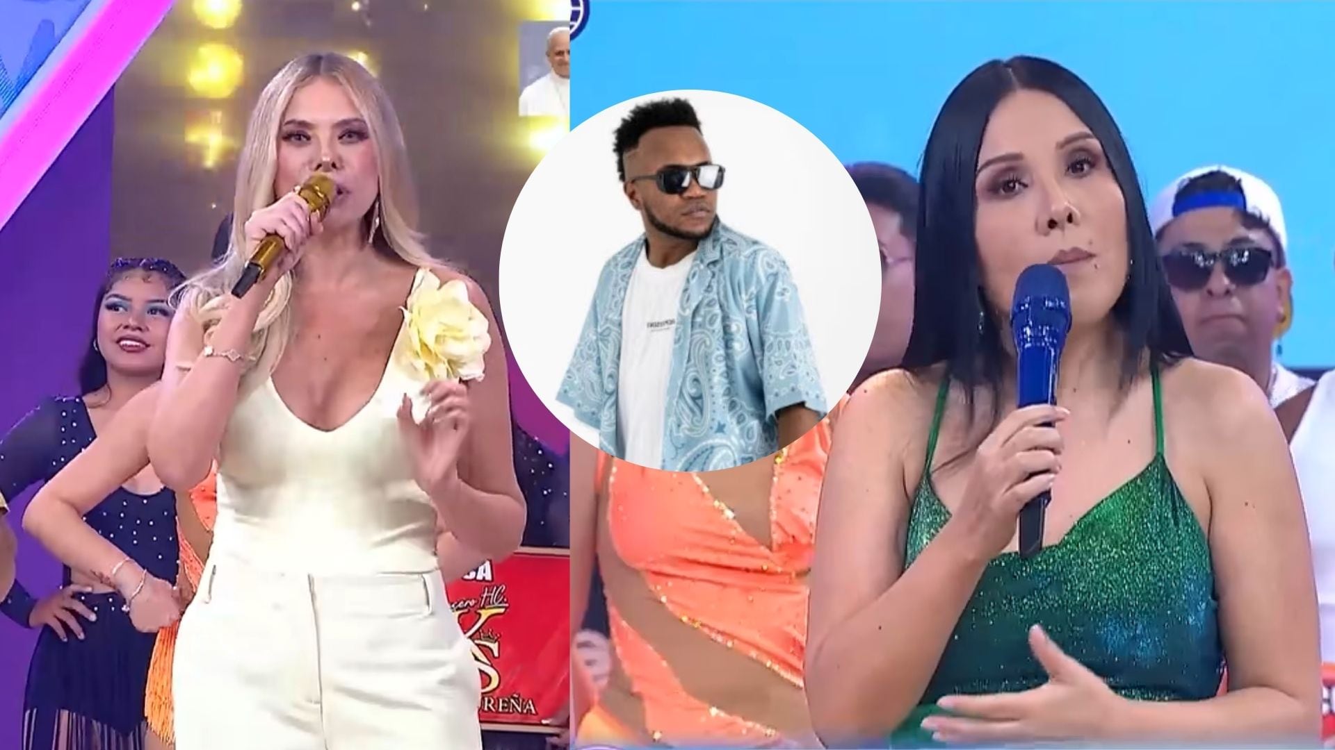 Laura Huarcayo y Tula Rodríguez recuerdan al artista Romario Cartagena durante la emisión de su programa televisivo tras su asesinato en el Callao.
