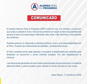 El partido Alianza para El