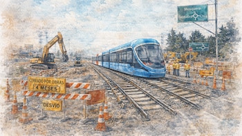 Glorieta de Mosquera estará cerrada durante cuatro meses por montaje del RegioTram de Occidente: obras modificarán el tránsito