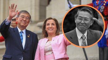 Primer ministro de Japón ofrece pésame por la muerte de Alberto Fujimori, esta vez, desde Palacio de Gobierno. Foto: Difusión