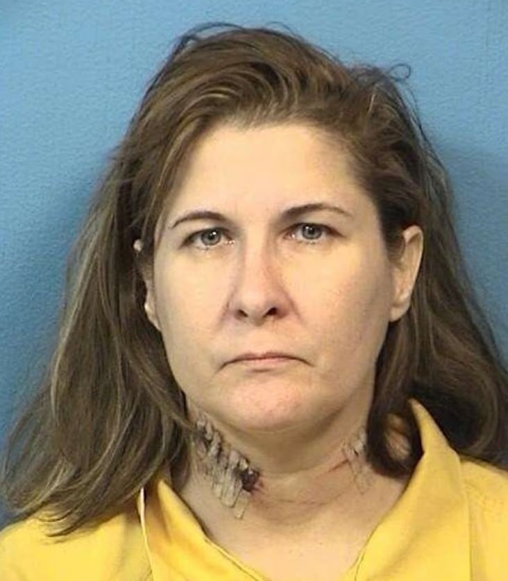 Webber permanece internada en un hospital psiquiátrico estatal de Illinois desde 2010 (DuPage County Sheriff