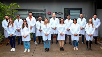 El equipo de la científica