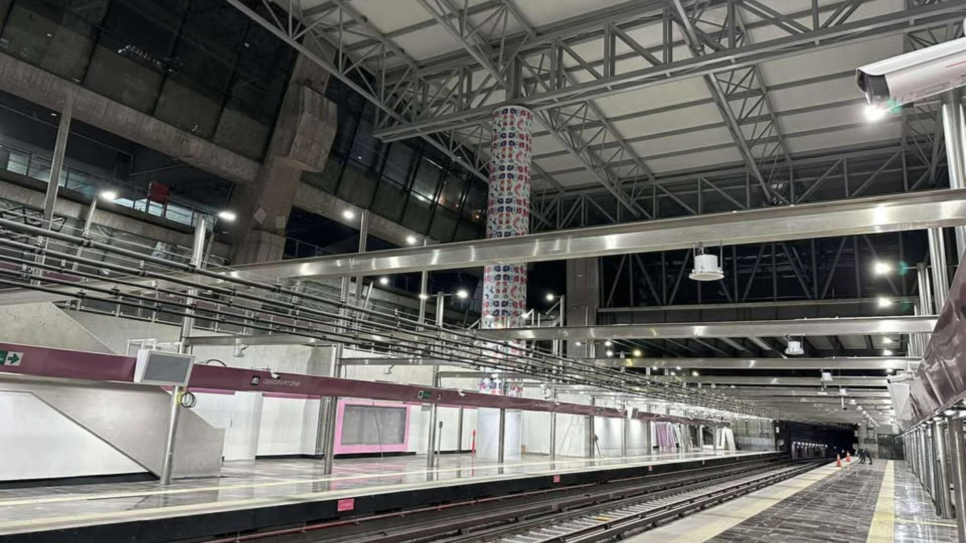 Así luce la terminal Observatorio a días de ser reabierta (Cortesía X @SntVTC - SNT Movilidad Urbana)