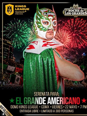 El Grande Americano tendrá serenata hoy en la Ciudad de México