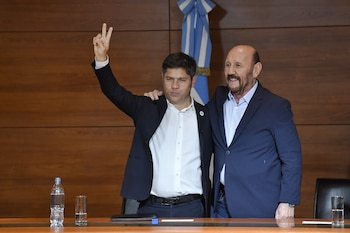 El gobernador bonaerense empezó a