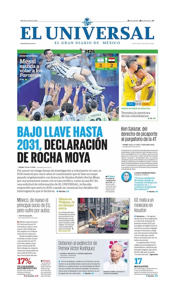 Victoria selección argentina portadas mundo