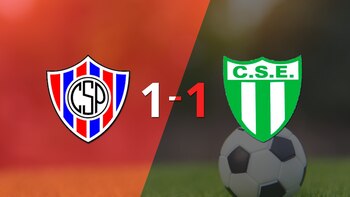 Estudiantes (SL) empató 1-1 en