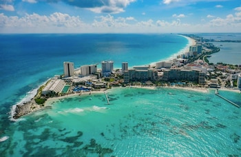 Quintana Roo, México visto desde
