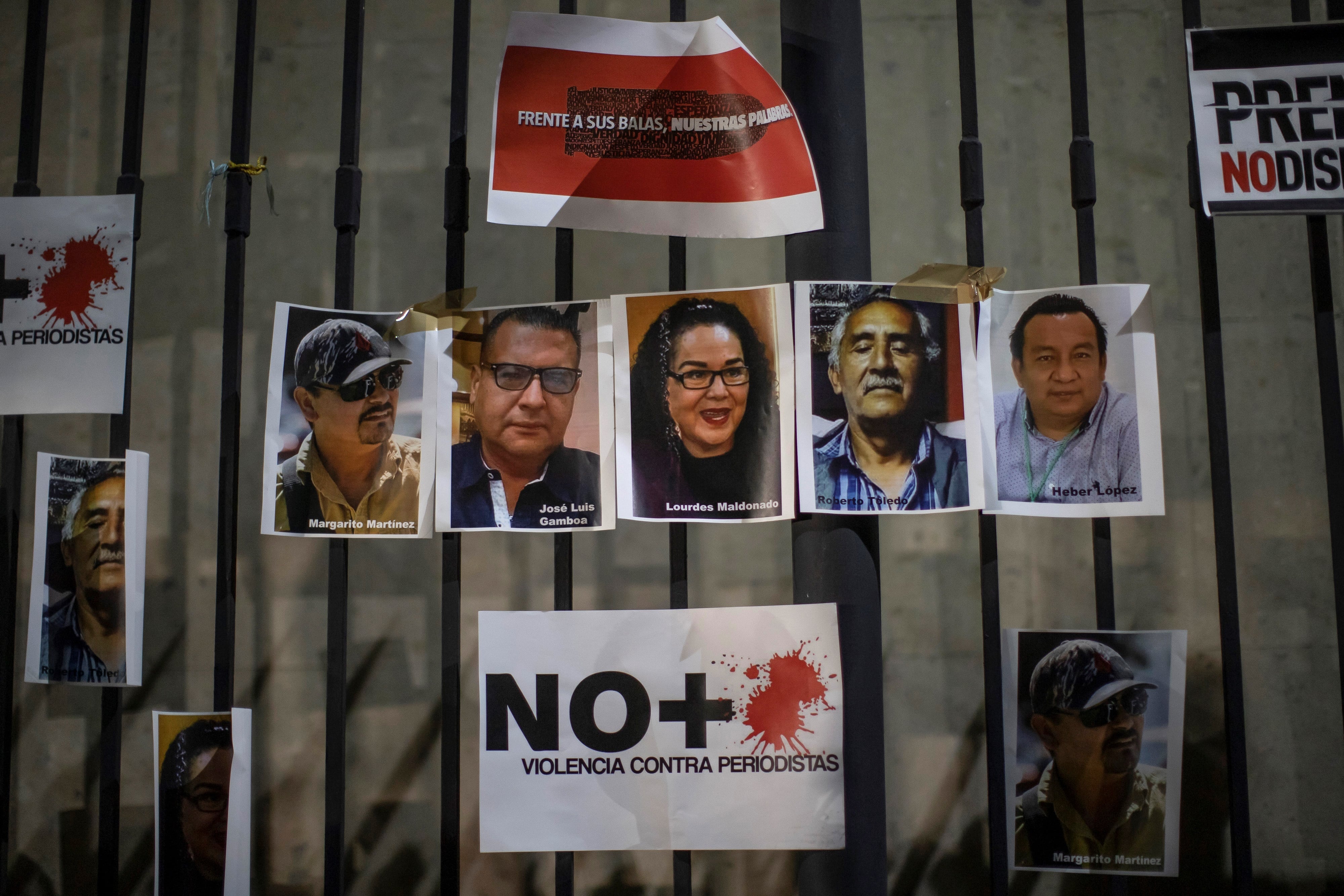 Berkeley documentó el asesinato de 337 periodistas y defensores de derechos humanos en México entre diciembre de 2018 y septiembre de 2024. EFE/Isaac Esquivel