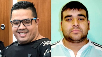 El "Pollo" Vinardi (der.) es