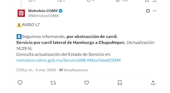 (X/ @MetrobusCDMX)