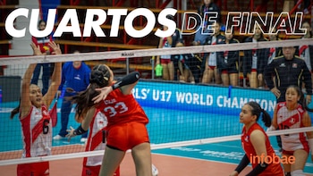 Programación de cuartos de final del Mundial Sub 17 de vóley 2026: partidos, horarios y canales TV
