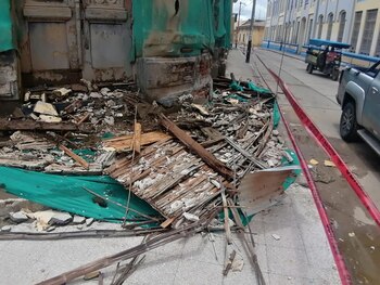 “Con las lluvias de anoche,