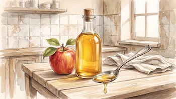 Qué efecto tiene una cucharada de vinagre de manzana sobre el azúcar en sangre, según nutricionistas