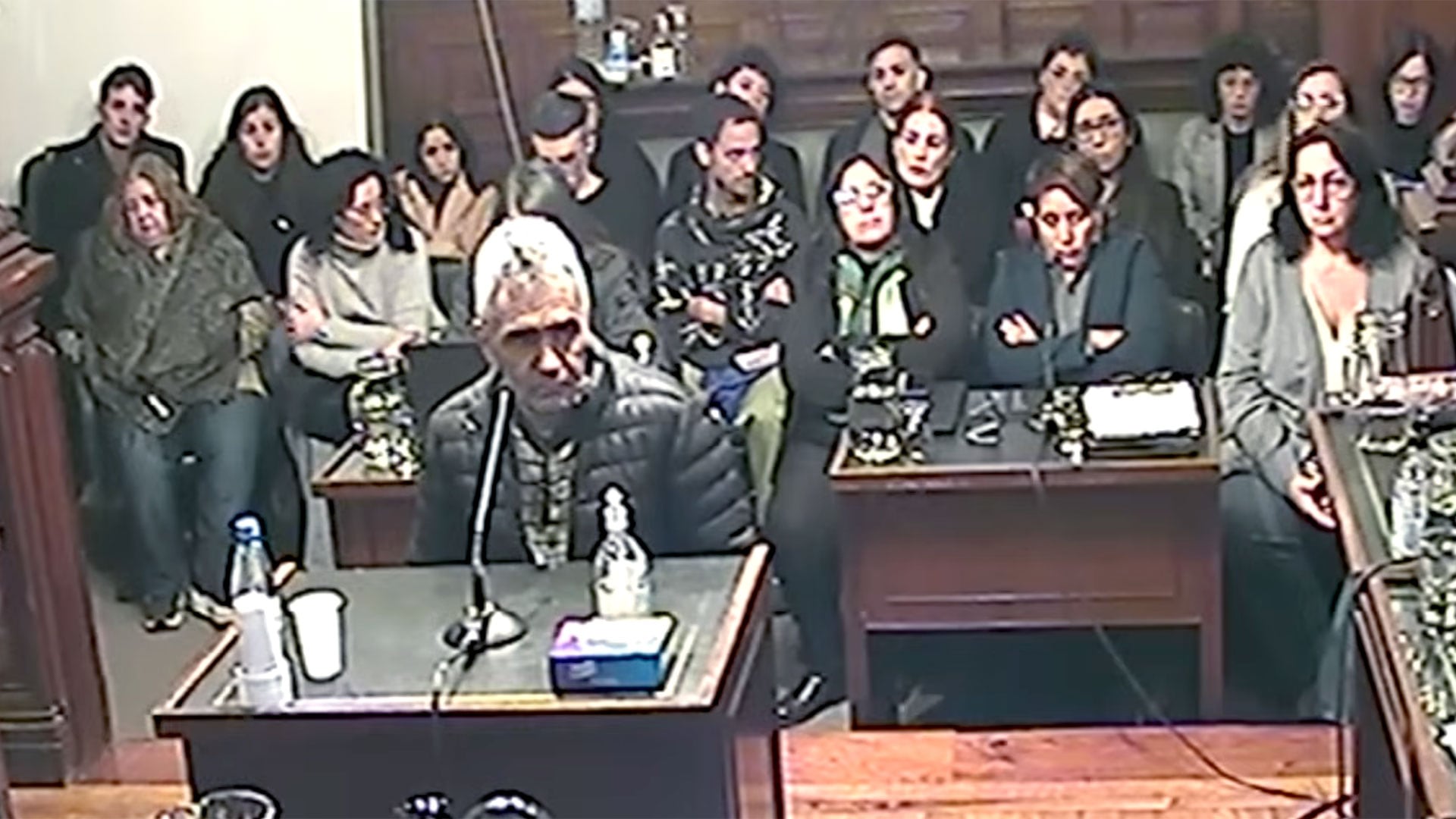Barrientos negó haber iniciado el fuego durante su declaración en el juicio