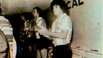 Diego Armando Maradona en el