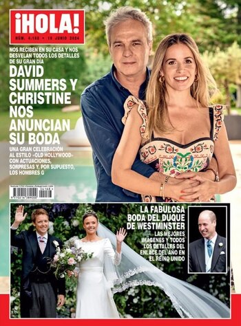 Portada de la revista '¡Hola!'