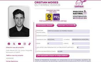 Cristian Gutiérrez declara identificarse como