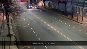 Una pareja robó un auto en Lanús, chocó contra un árbol y fue detenida en CABA tras una feroz persecución