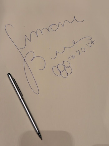 La multicampeona olímpica Simone Biles llegó a Lima