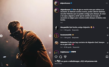 Alejandro Sanz hizo vibrar el