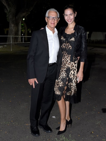 Eduardo Constantini y Elina Fernández Fantacci