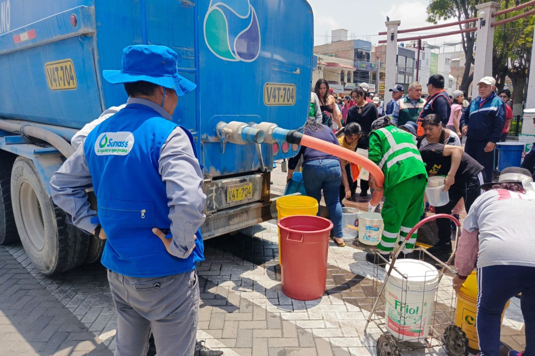 Suspensión del servicio de agua potable en Arequipa afectará a miles de pobladores de la esta región. (Andina)