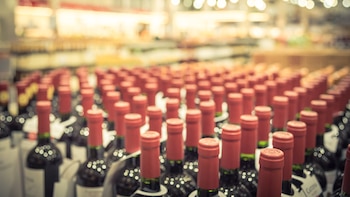 Con las exportaciones de vino