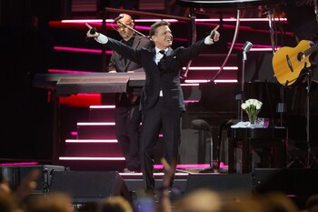El cantante mexicano Luis Miguel