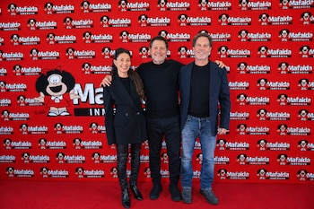 Imagen complementaria de En fotos: la presentación de Mafalda Inmersiva reunió a famosos, artistas y escritores