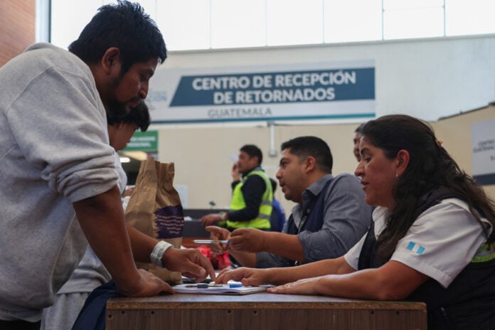 Los departamentos de Huehuetenango, San Marcos, Quiché, Quetzaltenango, Guatemala y Petén concentran la mayor parte de los afectados por las políticas migratorias de Estados Unidos y México. (IGM)