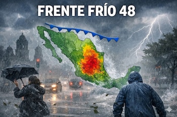 El frente frío número 49 continúa influyendo en las condiciones meteorológicas del país.