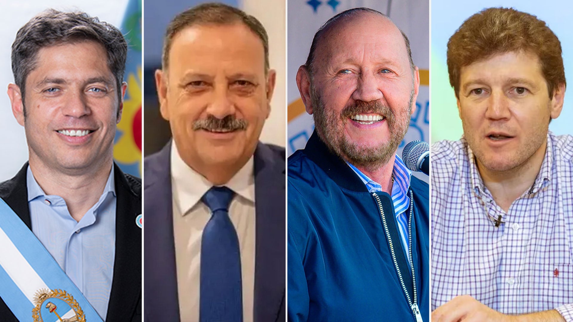 Los cuatro gobernadores díscolos que se muestran opositores a la Casa Rosada