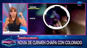 Magaly Medina no le cree a Curwen tras ampay de Carla Campos: “Negar lo evidente”. Captura: Magaly TV La Firme.