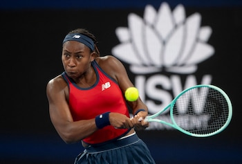 Coco Gauff se puso la