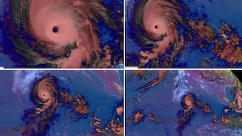 El huracán se encuentra en