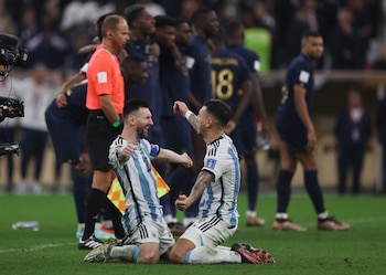 El momento antes del abrazo