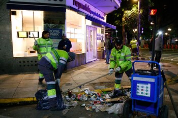 En el lugar trabajaron más