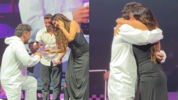 La emocionante propuesta de casamiento