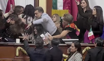 Violencia en el Congreso CDMX: