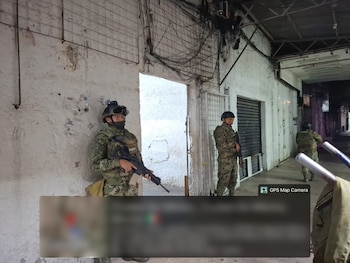 La vecindad de la calle Caridad número 13, en Tepito, fue cateada por autoridades capitalinas y federales. Crédito: Especial